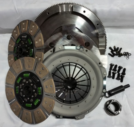 Valair Powerstroke Duel Disc Ceramic Clutch Kit (NMU73DDSZF6)